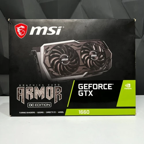msi GTX 1660 ARMOR / GPU / 6GB