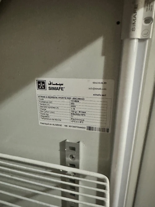 65/Frigo simafe 1m70