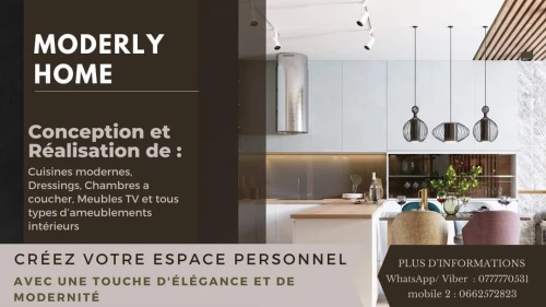  Fabrication de cuisines modernes et dressing 
