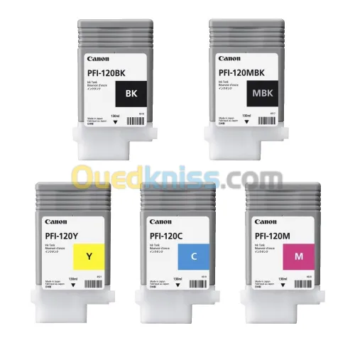 CARTOUCHE CANON PFI120 / TM300 / TM200 ORGINAL