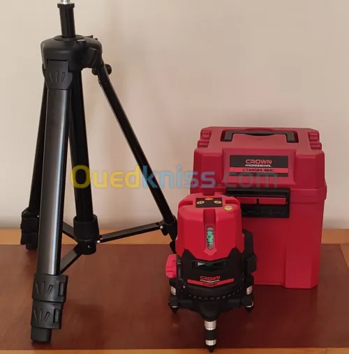 Niveau laser Crown 5L avec trépied