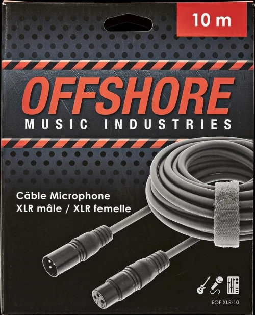 OFFSHORE XLR-10 CÂBLE MICRO XLR/XLR 10M