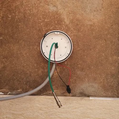 Electrician bâtiment et installation caméra surveillance et vision phone 