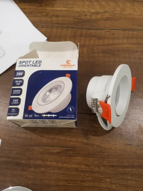 Spot led orientable