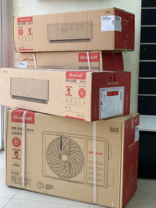Climatiseur Brandt 9btu-12btu-18btu super tropical 55 