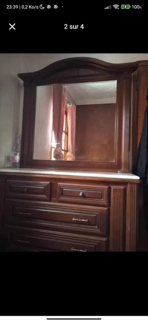 meuble chambre bois hêtre