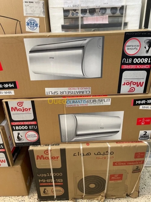 INSTALLATION & VENTE DE CLIMATISEURS MAJOR CARA TROPICAL 13000 BTU a 67990 da tel: 