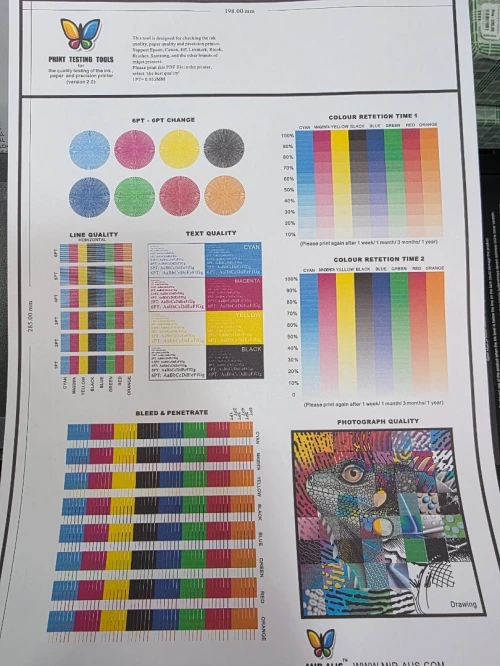 Imprimante jet d'encre couleur EPSON L 1300 en très bonne occasion avec emballage imprimé environ 80f