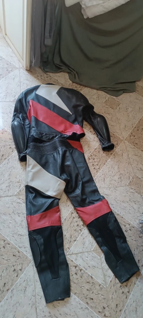 Veste cuir moto blouson ensemble 