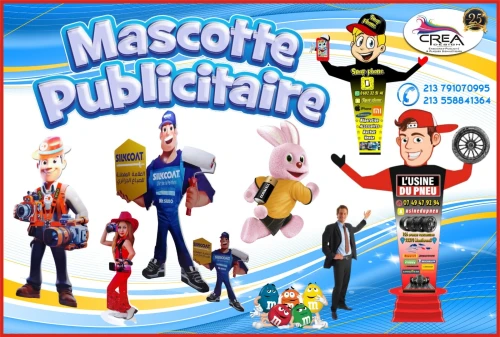 FABRICATION DE MASCOTTE PUBLICITAIRE