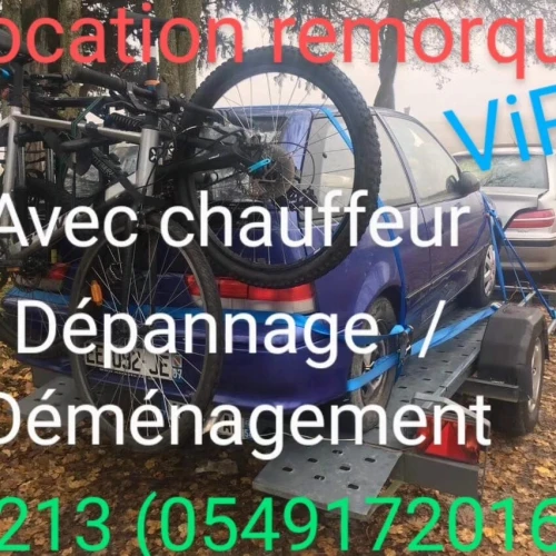 Depanage et transport et location Van 9 place