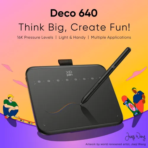 XPPEN deco 640 7*4inch tablette graphique design