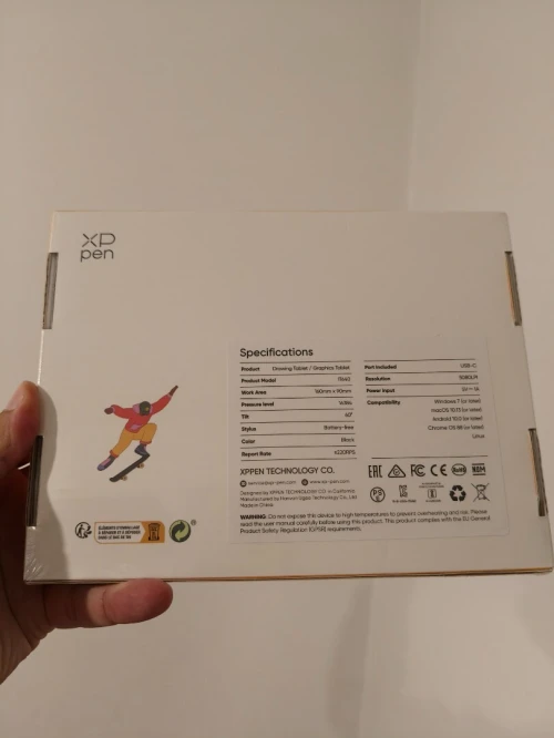 XPPEN deco 640 7*4inch tablette graphique design