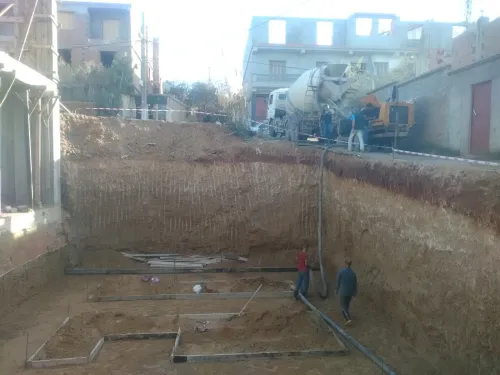 Construction des villas
