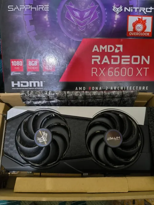 +Rx 6600xt sapphire NITRO