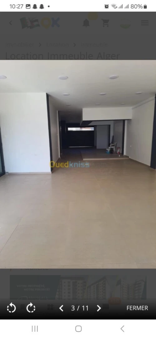 Location Immeuble Alger Kouba