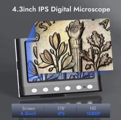 Microscope numérique jusqu'à x1600