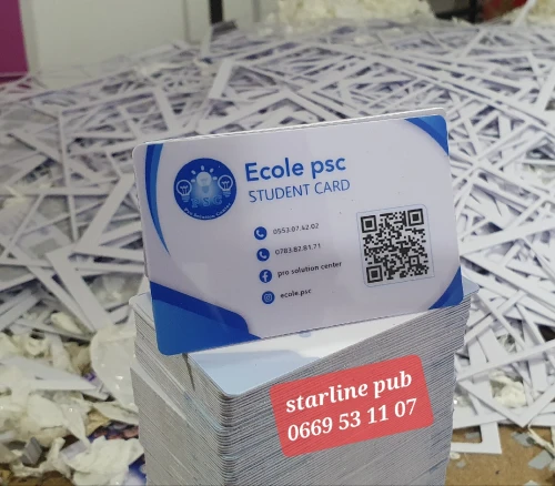 Carte professionnel pvc