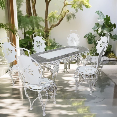 Table jardin salon 