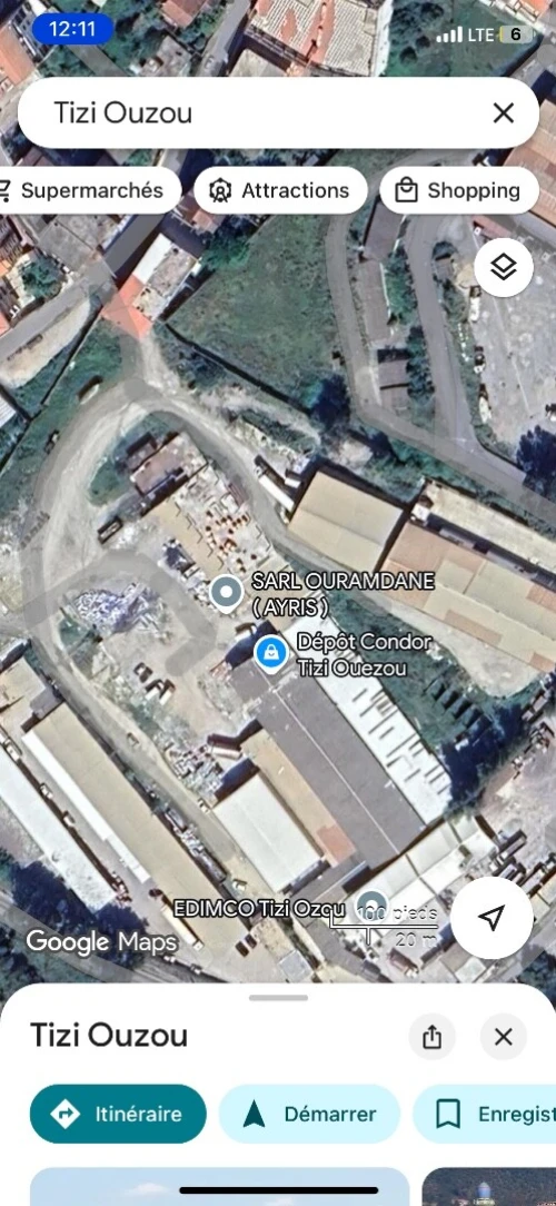 Location Hangar - Usine Tizi Ouzou Tizi ouzou