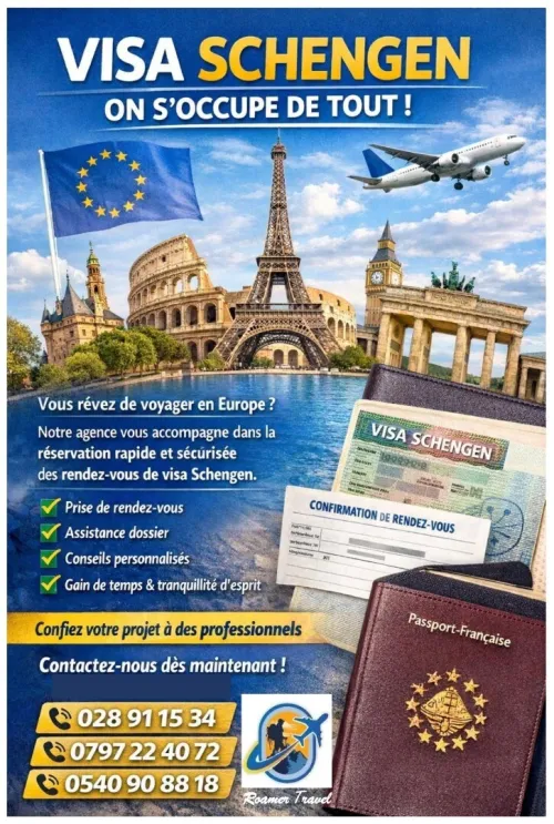 RDV de Visa Schengen 2026
