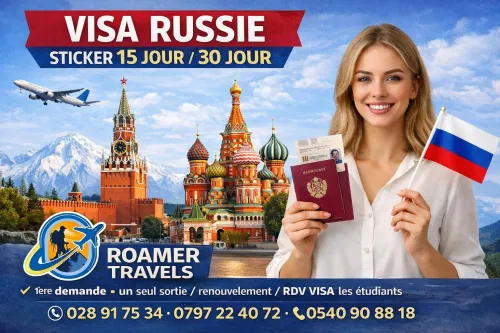 RUSSIE - SEJOUR à MOSCOU