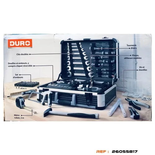 valise duro 128 pcs