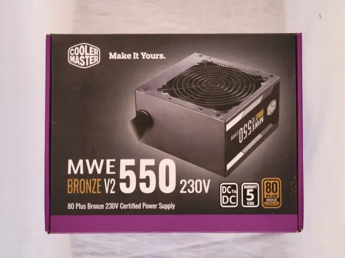 Cooler Master MEW V2 550w Bronze Power Supply (Used)