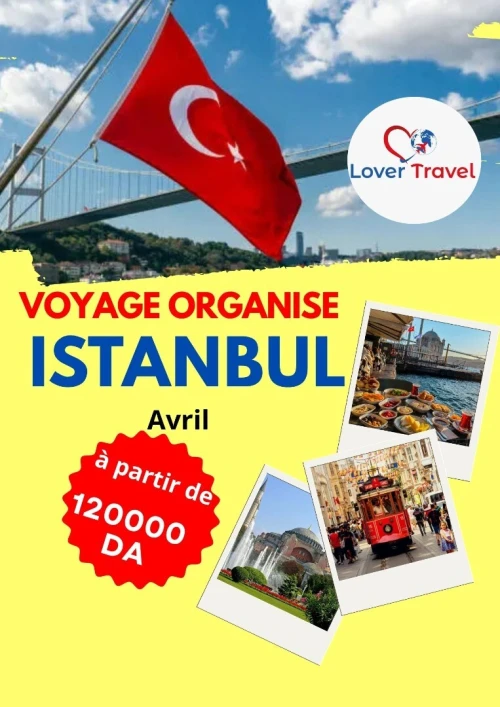 Voyage Organisé Istanbul  AVRIL 2026