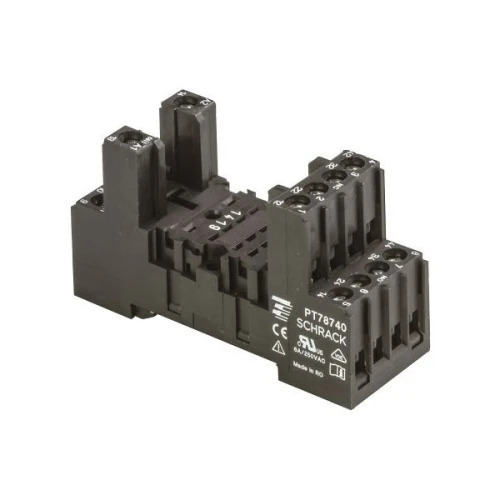 Relais Miniature 14 Broches 4 CO  SCHRACK TE CONNECTIVITY Bobine AC / DC 