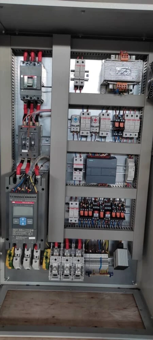 Etude, Câblage ..  Armoire de pompe ( pompage) avec démarreur progressif jusqu'à 560KW
