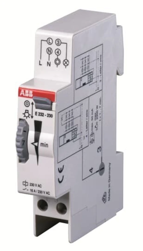 Minuteries d'éclairage d'escalier E232 - 230 ABB