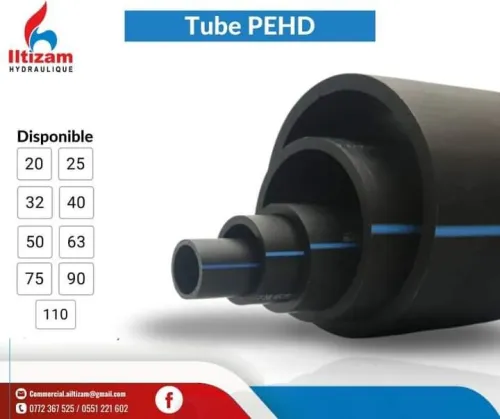 TUBE PEHD -PE GAZ