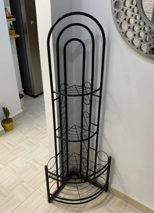 Étagère dangle en fer forgé pour plantes
