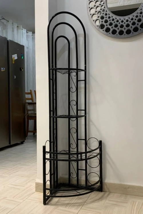 Étagère dangle en fer forgé pour plantes