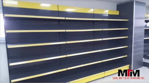 Rayonnage métallique / Rayonnage Supérette / Rayonnage Étagère / Rayonnage Magasin / Rayonnage lourd