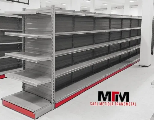 Rayonnage métallique / Rayonnage Supérette / Rayonnage Étagère / Rayonnage Magasin / Rayonnage lourd