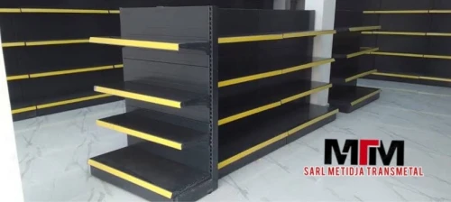 Rayonnage métallique / Rayonnage Supérette / Rayonnage Étagère / Rayonnage Magasin / Rayonnage lourd