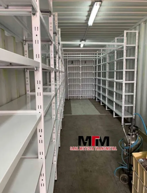 Rayonnage métallique / Rayonnage Supérette / Rayonnage Étagère / Rayonnage Magasin / Rayonnage lourd