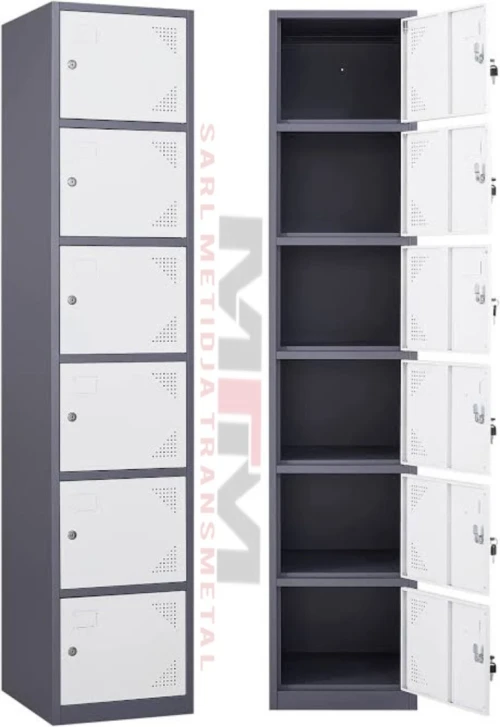 Armoire Multicases, Vestiaire Métallique, Classeur Métallique porte Document et Clapper 10 cases 