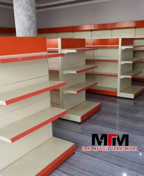 Rayonnage métallique / Rayonnage Supérette / Rayonnage Étagère / Rayonnage Magasin / Rayonnage lourd