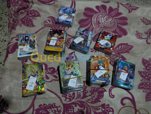 533 Cartes DBZ dragon ball