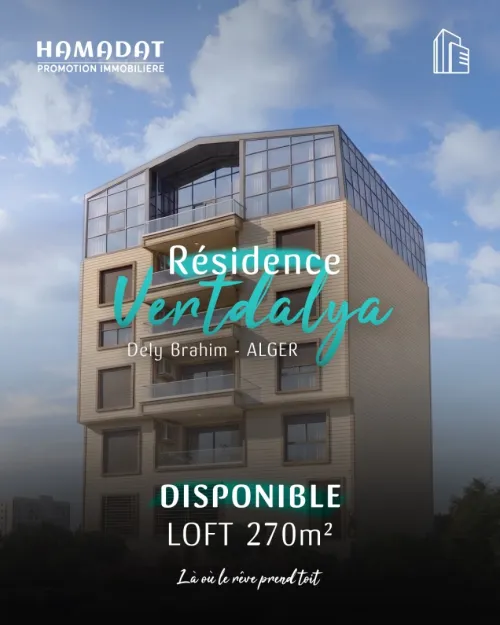 Vente Appartement Penthouse F4 Alger Dely brahim