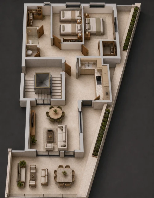 Vente Appartement F3 Alger Dely brahim 2