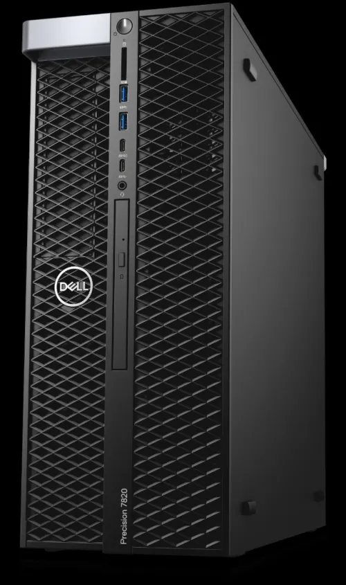 WORKSTATION DELL PRECISION 7820 BI-XEON 2*GOLD 6226R 64GO RAM 512SSD + 1TO HDD+ NVIDIA P1000