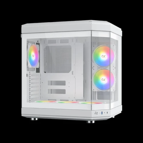 BOITIER XIGMATEC CUBI WHITE 06 FAN