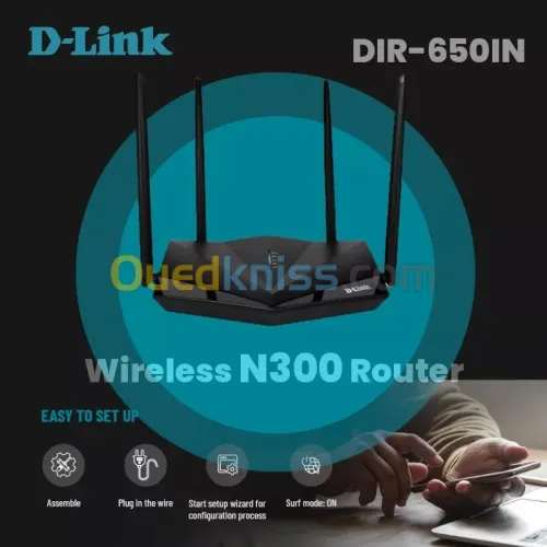Point d'Acces D-link DIR 650 300MB