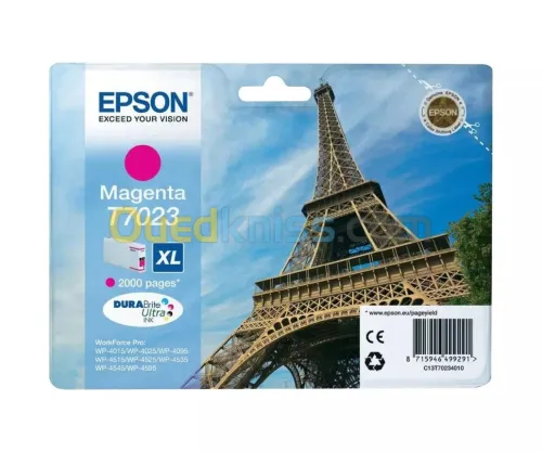 CARTOUCHE EPSON WORKFORCE PRO T7023 MAGENTA