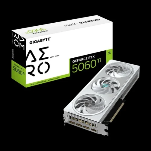 CARTE GRAPHIQUE GIGABYTE GeForce RTX 5060 Ti AERO OC 8G