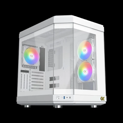 BOITIER XIGMATEC CUBI WHITE 06 FAN
